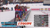 Le résumé de la poursuite du Grand-Bornand - Biathlon - CM (F)