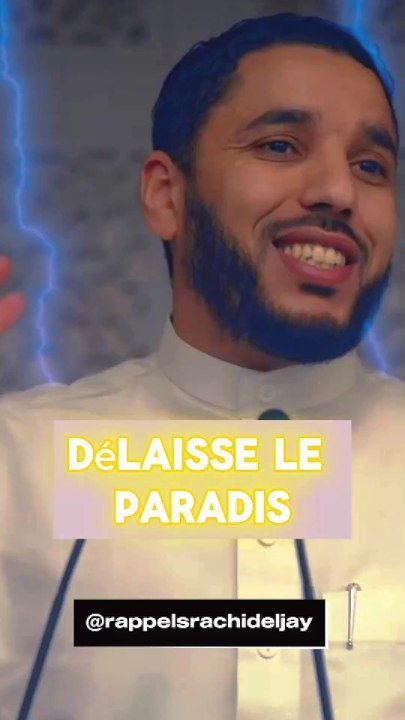 ⭐Pour te dire ton paradis c'est tes parents...