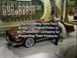 Wheel of Fortune closing credits, 4/2/84