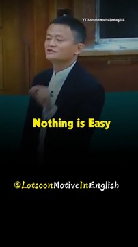 🗣️Jack Ma __Nothing is Free _ Nothing is Easy__⭐️⭐️⭐️ . . . . . . • #LotsoonMotivelnEnglish #jackma #alibaba #motivationalquotes #motivation #aliexpress #instagram #instagood