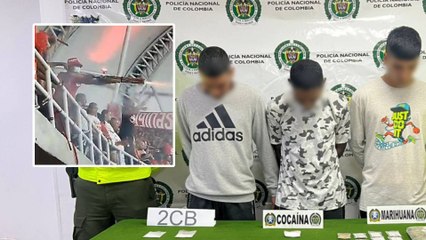Capturado hincha del América de Cali que disparó ‘metralleta’ con pólvora contra la Policía