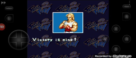 Fatal Fury 2 Big Bear vs Andy Bogard Big Bear é derrotado por Andy Bogard