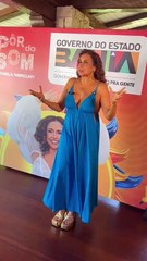 Daniela Mercury comemora retorno do Pôr do Som ao Farol da Barra