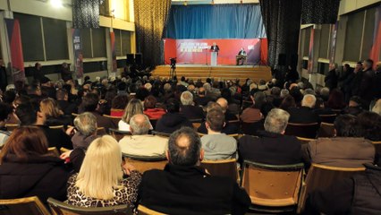 Δ. Κουτσούμπας από τη συγκέντρωση των απολυμένων της ΛΑΡΚΟ στη Λάρυμνα: "Δεν κάνουμε μνημόσυνο στη ΛΑΡΚΟ - Μπορεί να λειτουργήσει ξανά"