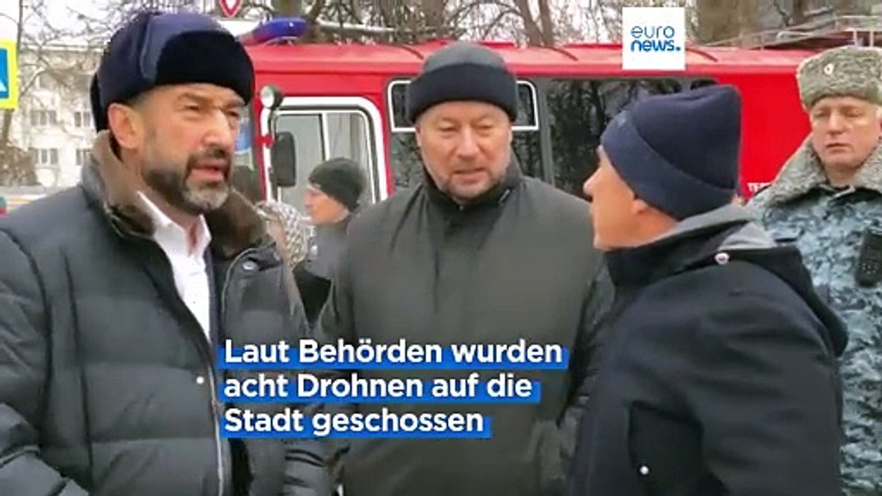 Massiver Drohnenagriff auf Kasan