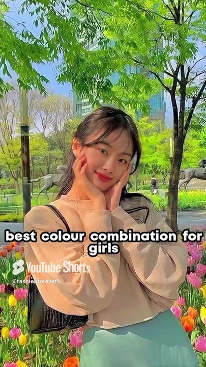 best colour combination for girls  💜🖤❤ #dress  #subscribed #viral #shorts #short