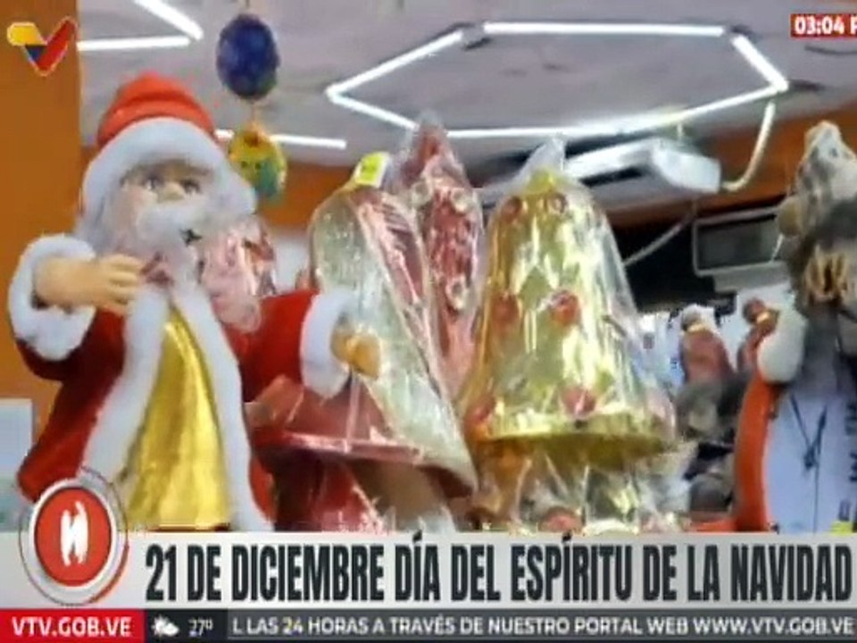 Llegada del Espíritu de la Navidad trae amor, paz, abundancia y prosperidad