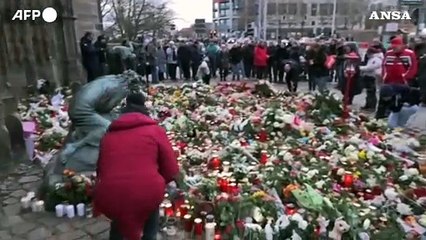 Magdeburgo, l'omaggio alle vittime dell'attentato