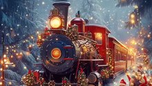 Live Wallpaper | Christmas Train