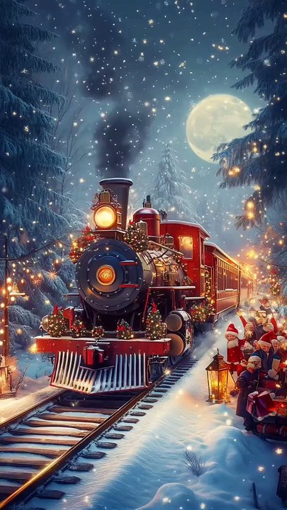 Live Wallpaper | Christmas Train