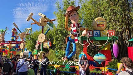Disney's Hollywood Studios Orlando. Christmas 2024 Walkthrough.