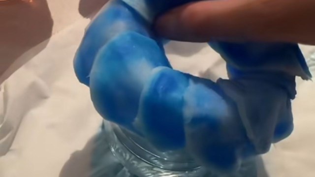 Skilled woman shares highlights of the process of preparing beautiful handmade flowers