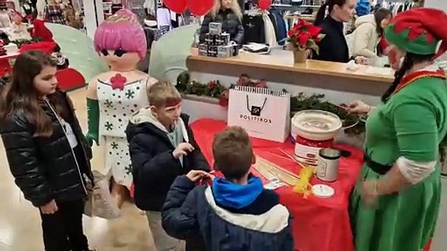 Χριστουγεννιάτικες εκδηλώσεις με δώρα και προσφορές στο Πολυκατάστημα “POLITIKOS”!