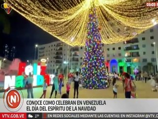 Cada 21 de diciembre Venezuela celebra la llegada del Espíritu de la Navidad