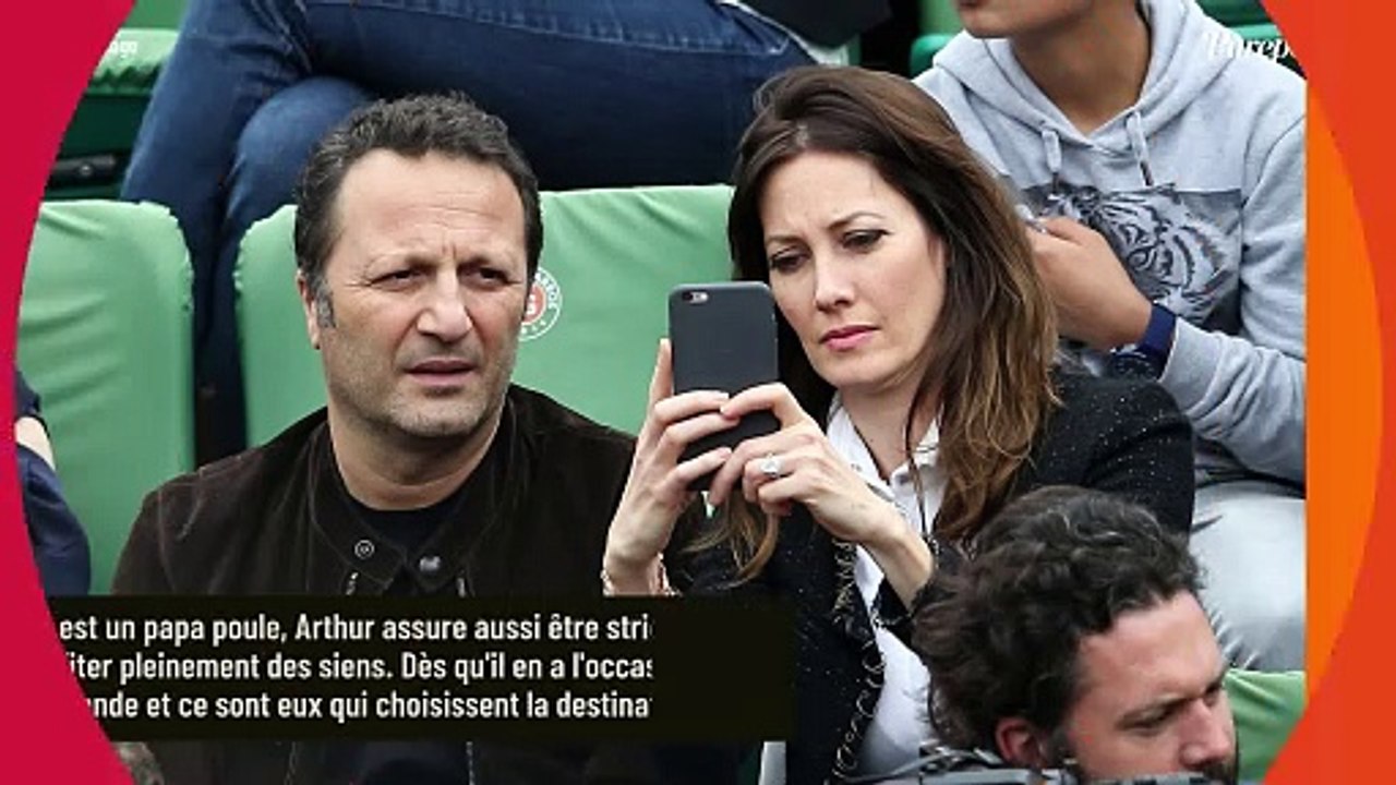 "J'ai changé" : Arthur, un "papa poule" et "strict" à la fois, ses rares confidences sur ses trois enfants, sa priorité absolue