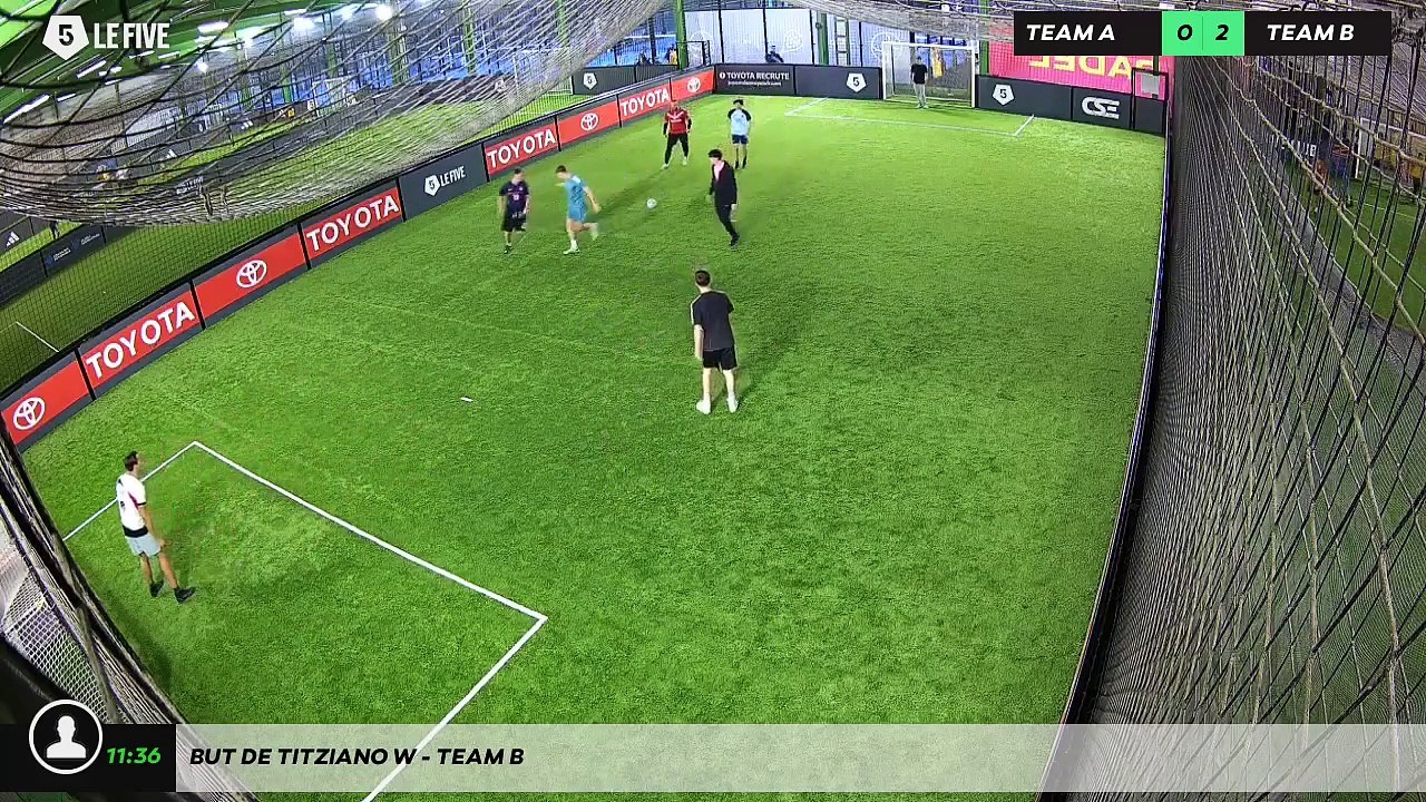 But de Titziano W - Team B