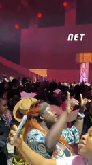 Parc des expositions ambiance au concert de Roseline Layo avant son arrivée