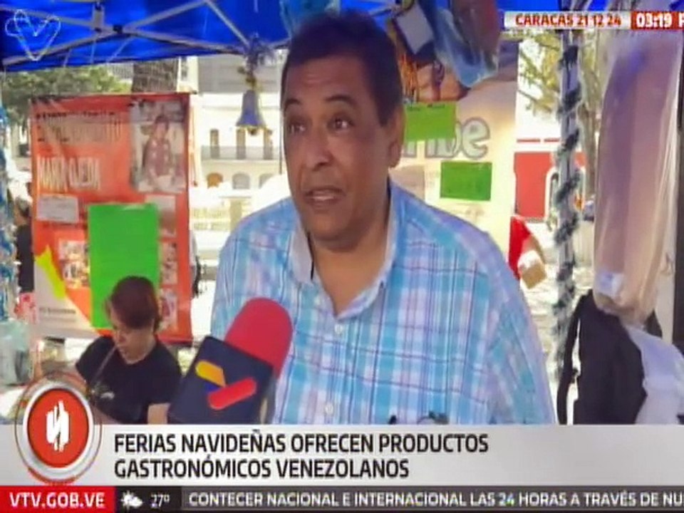 Caracas | Ciudadanos mantienen sus tradicionales navideñas para celebrarlo en familia