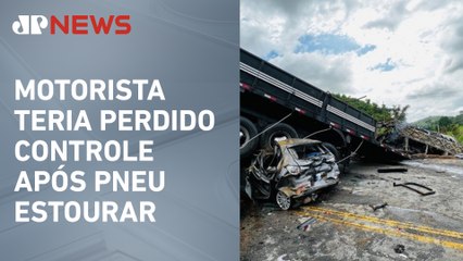 Colisão entre ônibus, carreta e carro deixa ao menos 38 mortos em MG