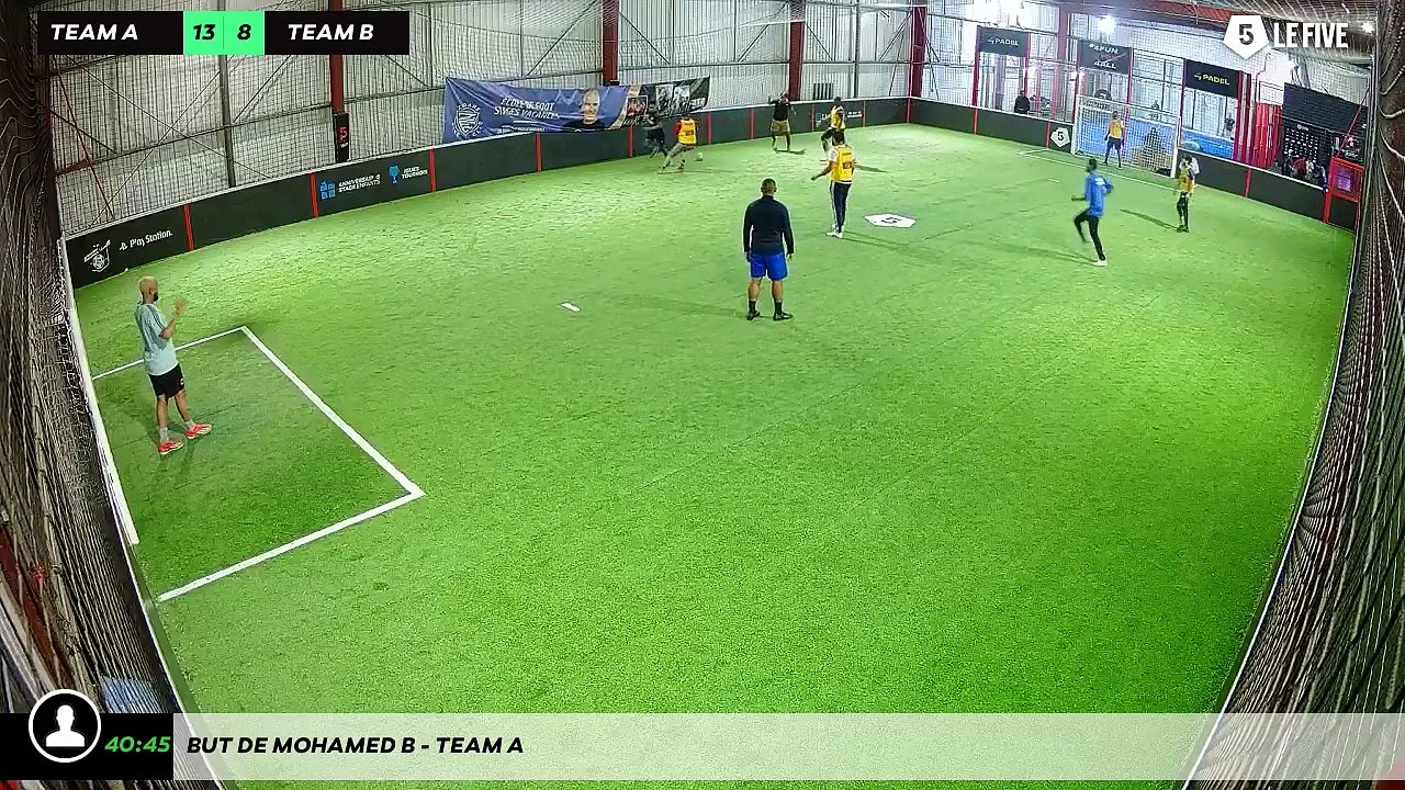 But de Mohamed B - Team A
