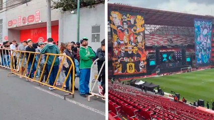 Nemesio Diez listo para la final de la Kings y Queens League Américas; la gente comienza a llegar