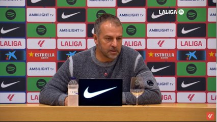 Hansi Flick: "Perder nueve puntos en casa no es normal"