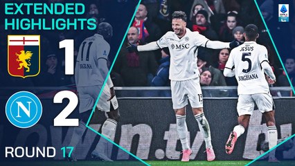 Genoa vs Napoli (1-2) | Serie A 2024/25 | Fecha 17
