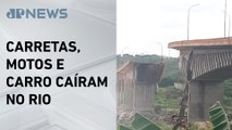 Queda de ponte entre Maranhão e Tocantins deixa dois mortos e oito desaparecidos