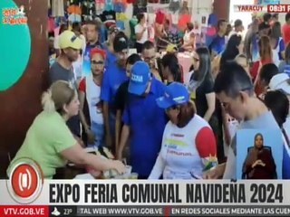 Yaracuy | 143 emprendedores estuvieron presentes en la Expo Feria Comunal Navideña 2024