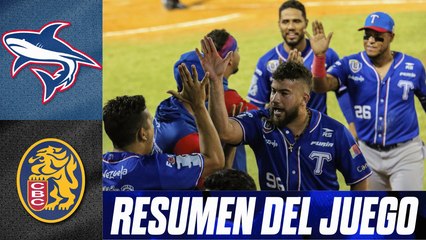 Resumen del juego Tiburones de La Guaira vs Leones del Caracas | 21 de diciembre 2024