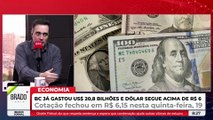 BC GASTA MAIS DE US$ 20 BILHÕES PARA CONTROLAR CÂMBIO, MAS, TUDO EM VÃO