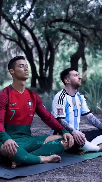 Animated edits of Ronaldo and Messi | Funny Short #comedy #fun