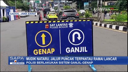Pantauan Terkini Jalur Puncak Ramai Lancar, Ganjil Genap Diberlakukan Jelang Libur Natal Tahun Baru