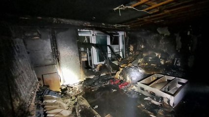 경산 아파트에 불..."성탄 파티 후 촛불 취급 부주의" / YTN