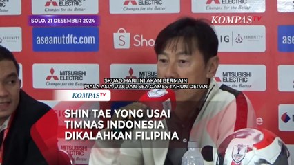 Shin Tae Yong Usai Timnas Indonesia Kalah dari Filipina: Mohon Kepercayaan Penggemar