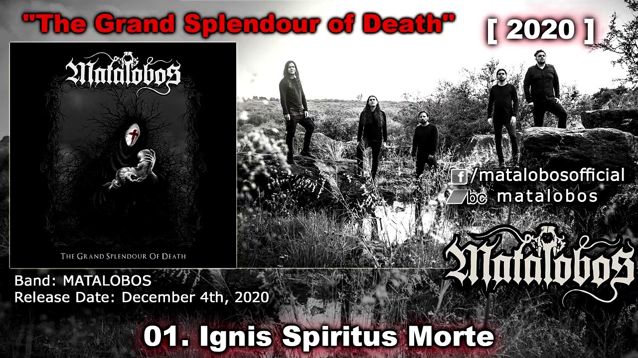 #Doom #DeathMetal from #México MATALOBOS - The Grand Splendour of Death (2020) #MetalMexicano