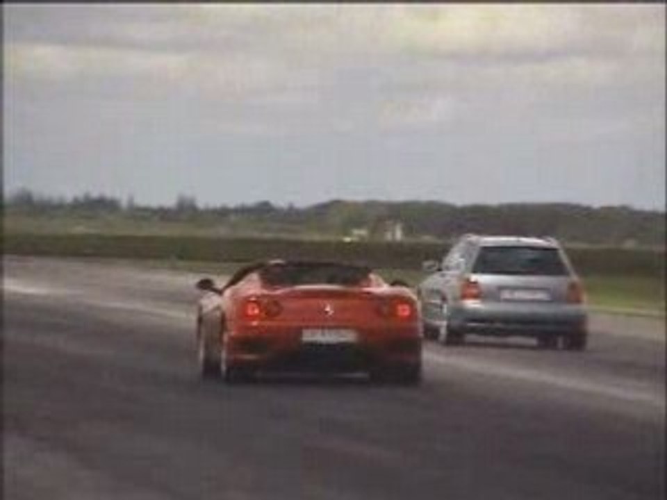 Ferrari F50 vs Audi RS4