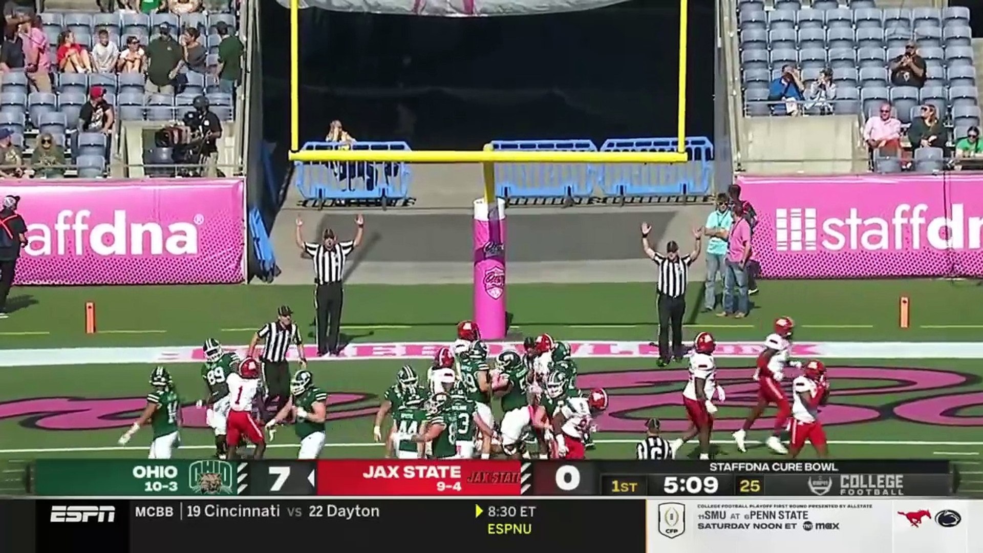 Ohio vs Jacksonville State Football Game Highlights, 2024 Cure Bowl