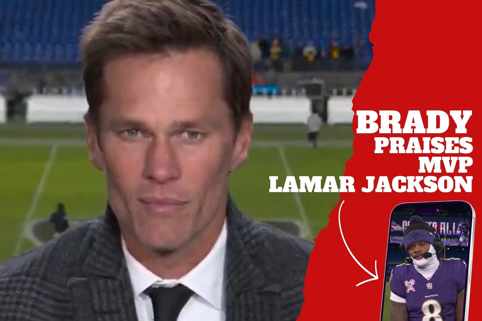 Tom Brady praises Lamar Jackson season so far - MARCA TV English