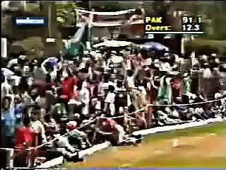 Shahid Khan Afridi 100 off 37 Balls vs Sri Lanka at Nairobi in 1996