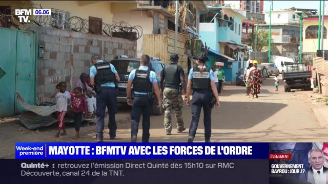 Près de 1.300 gendarmes déployés en renfort sur l'île de Mayotte, plus d'une semaine après le passage du cyclone Chido