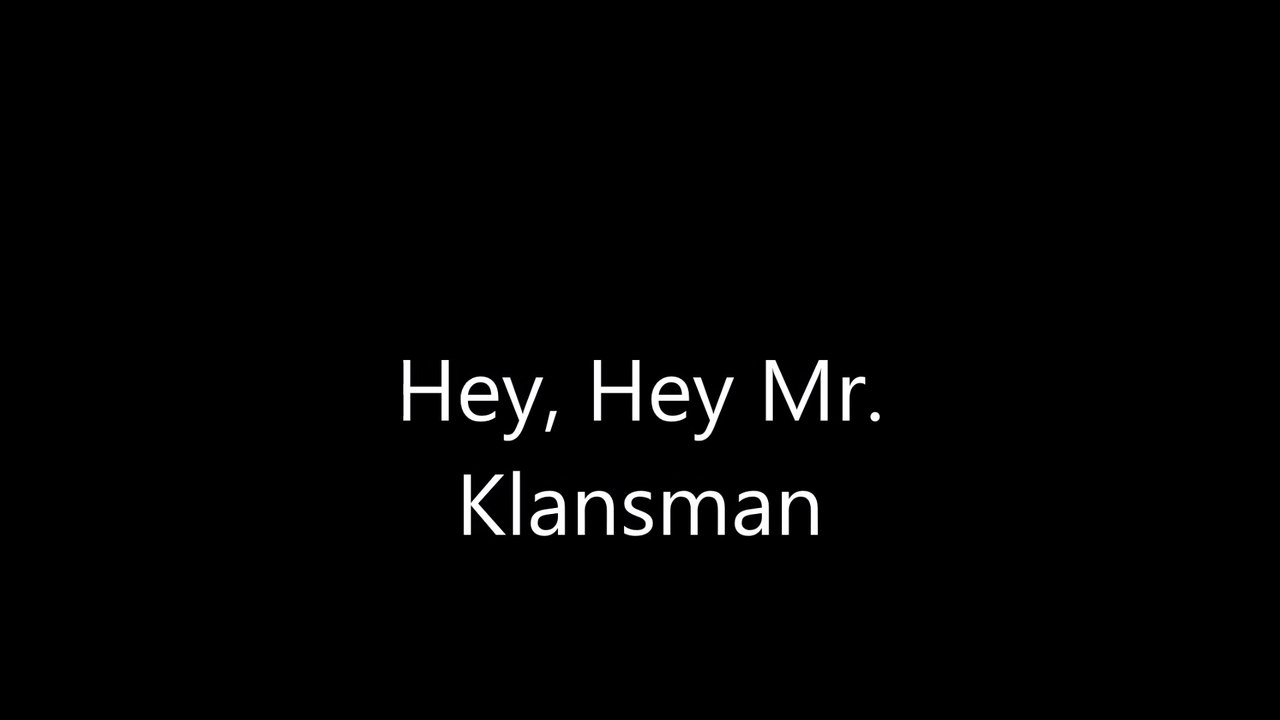 Hey Hey Mr. Klansman - Purrsay live acoustic