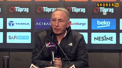 Beşiktaş Teknik Sorumlusu Halim Okta'nın açıklamaları