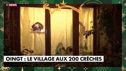 Noël 2024 : le village d'Oingt installe ses traditionnelles 200 crèches