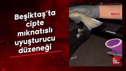 İstanbul'da cipte mıknatıslı uyuşturucu düzeneği