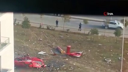 Muğla'da helikopter kazası: Hastaneye çarptı!