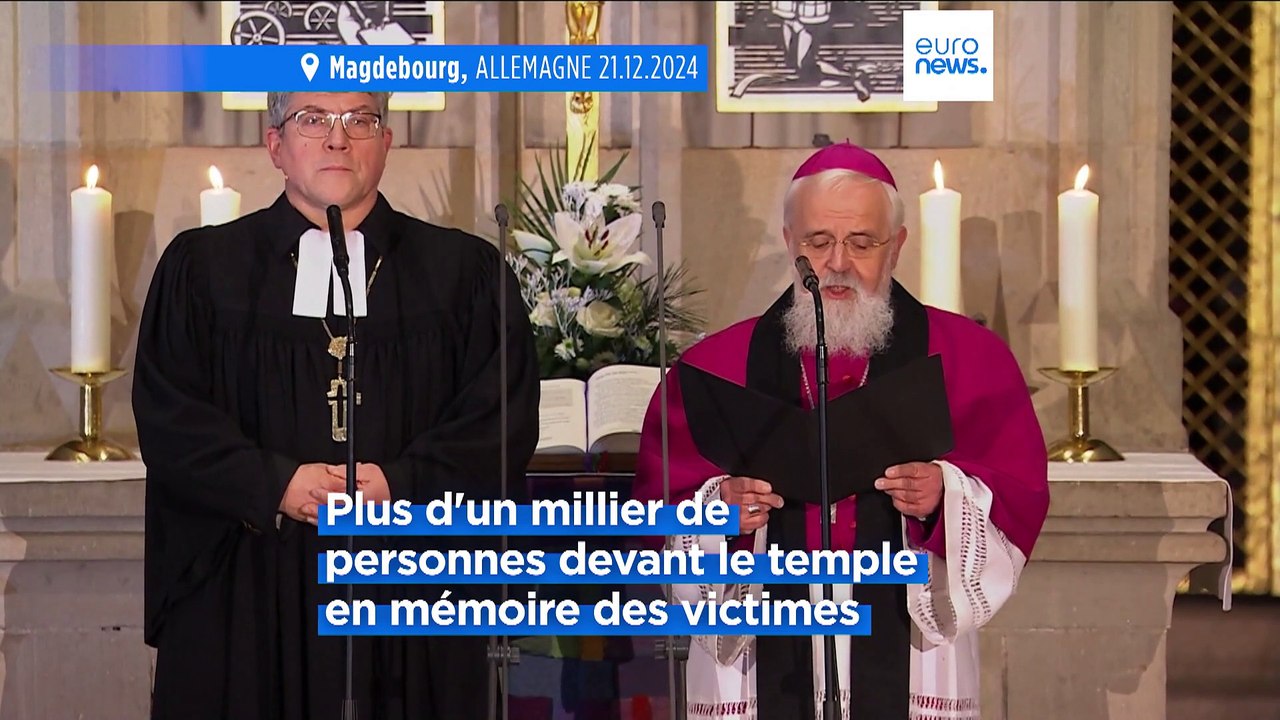 Les cloches des églises de Magdebourg sonnent le glas des victimes de l'attentat au marché de Noël