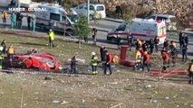 Muğla Eğitim ve Araştırma Hastanesi'ne ambulans helikopter çarptı: 4 can kaybı