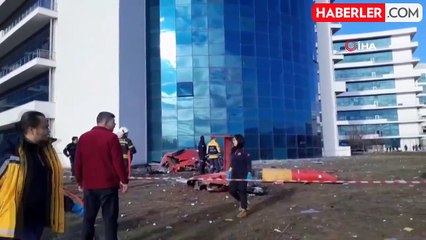 Ambulans Helikopter Hastaneye Çarparak Düştü: 4 Ölü