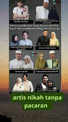 8 ARTIS YANG MENIKAH TANPA PACARAN DAN PILIH TAARUF #shorts